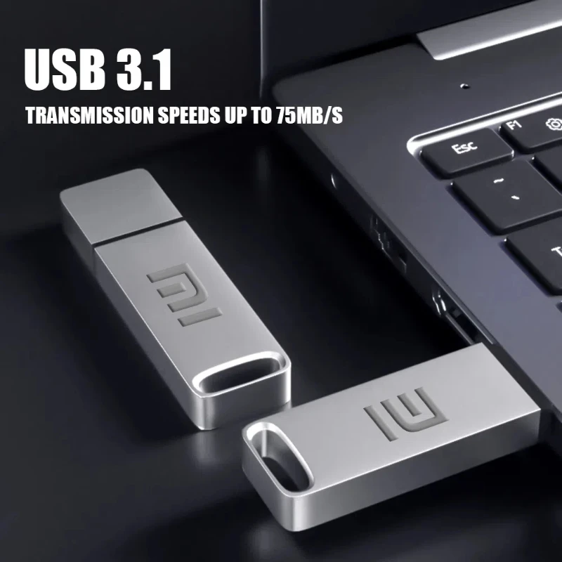 Xiaomi 16TB Flash Drive USB3.2 High Speed File Transfer Metal Type C Flash SSD Portable Large Capacity Waterproof  Drive Memory