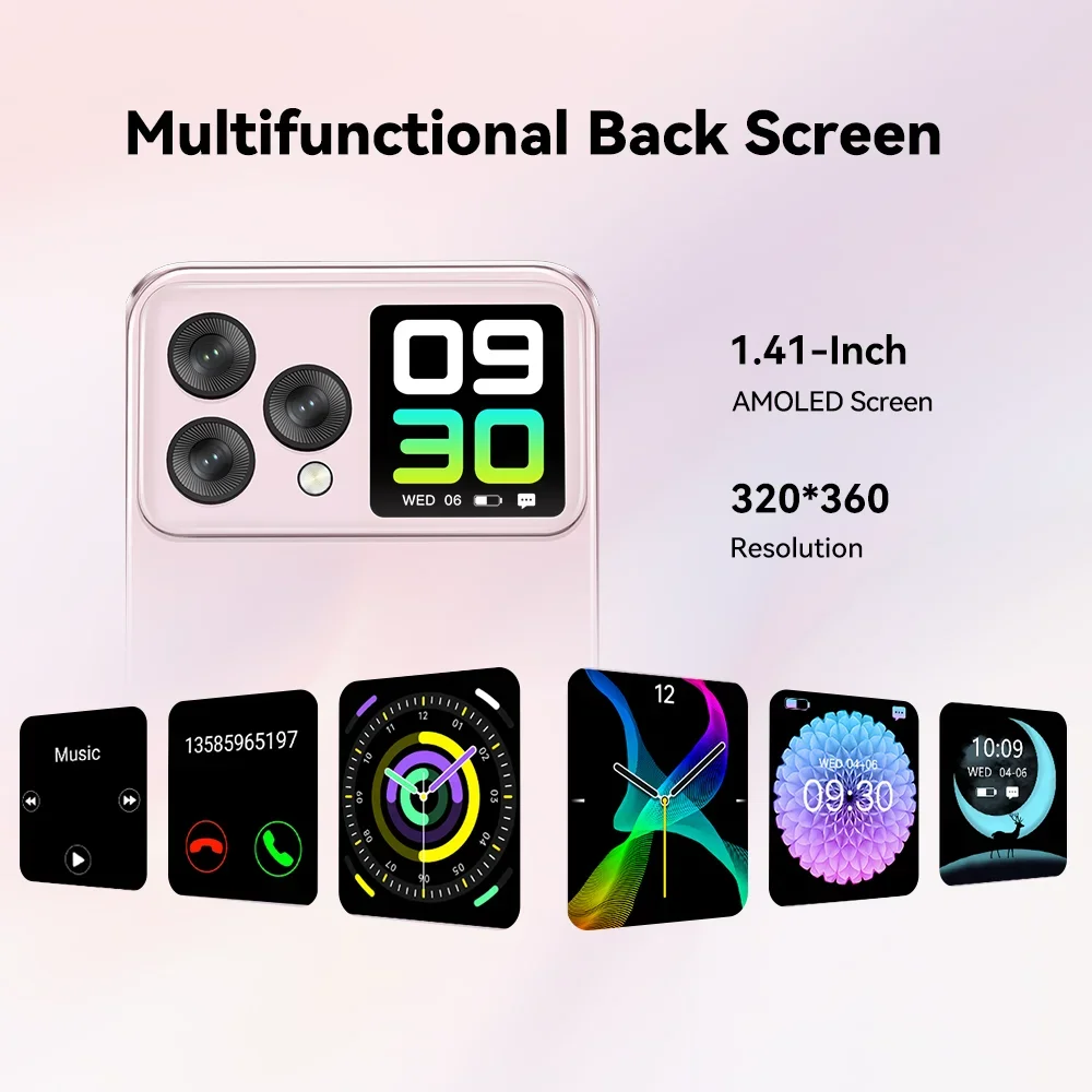 [Envio do Brasil] Cubot Hafury V1, smartphone Android, Octa-core, 16 GB de RAM (8 GB + 8 GB estendidos), 256 GB de ROM, tela dupla, câmera de 64 MP, NFC, versão global, Duplo SIM Duplo 4G celular, celulares em promoção