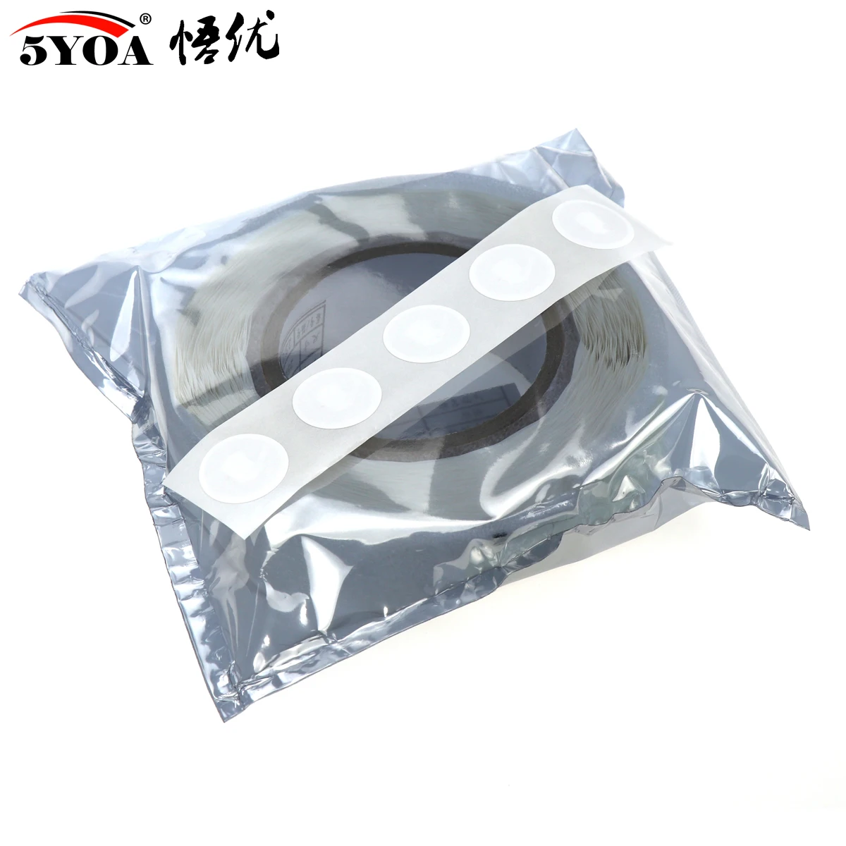 50/100 stks Ntag215 zelfklevende NFC Label Tag Sticker 13.56 MHz ISO14443A Wit Universele 215 RFID Telefoon Beschikbaar zelfklevend Label