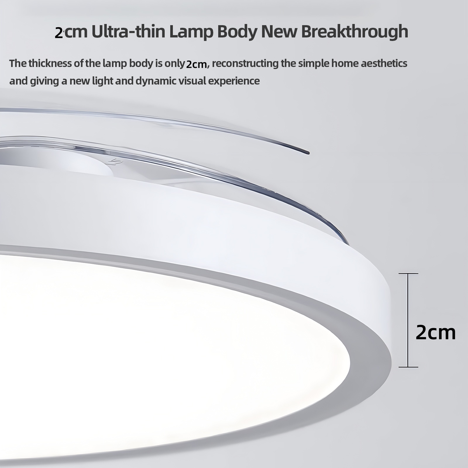 Intelligente Deckenventilatoren mit Lichtern, Fernbedienung, Schlafzimmer-Dekoration, Ventilatorlampe, Luft, unsichtbare Flügel, einziehbare, leise Deckenlampe