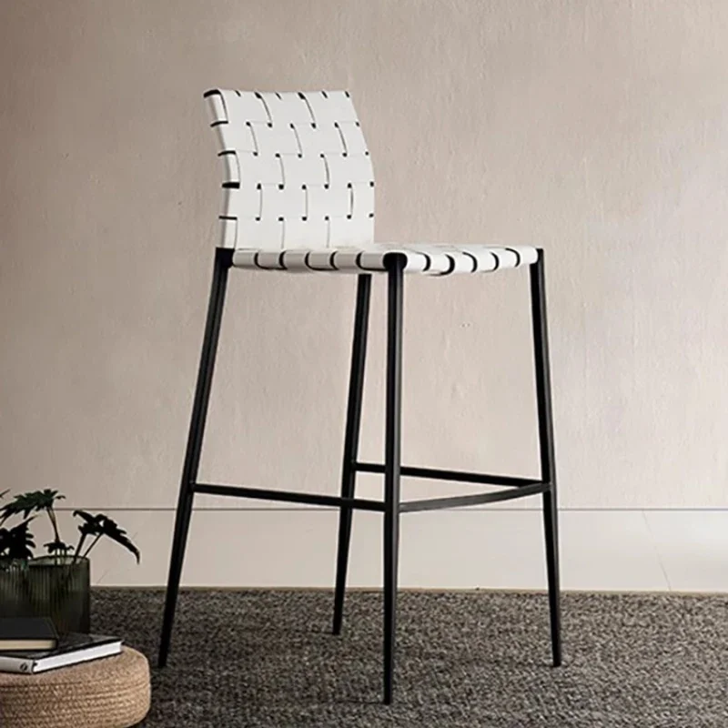 Counter Ergonomic Bar Stools Modern Italian Light Luxury Unique Bar Stools Reception Design Sillas De Bar Household Essentials