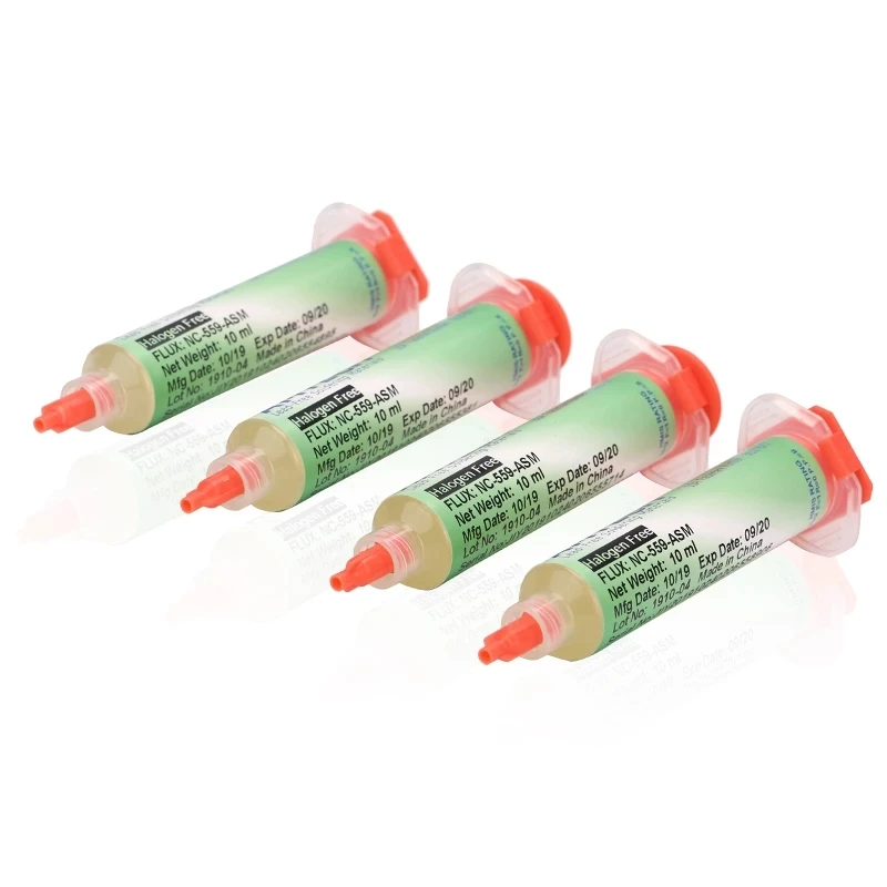 AMTECH 1 Hàn Dán Không-Vệ Sinh Hàn Tinh Dầu Thông Lượng Dầu Mỡ 10cc Hàn Keo Dán Sửa Chữa 100% Nguyên Bản AMTECH NC-559-ASM
