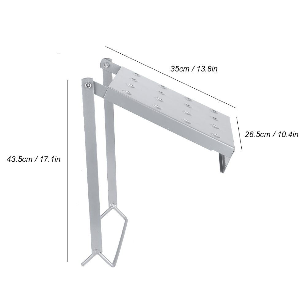 Ladder Work Stand Heavy Duty Movable Anti‑Slip Ladders Working  Stand Accessory Building Supplies Ladders Accessory