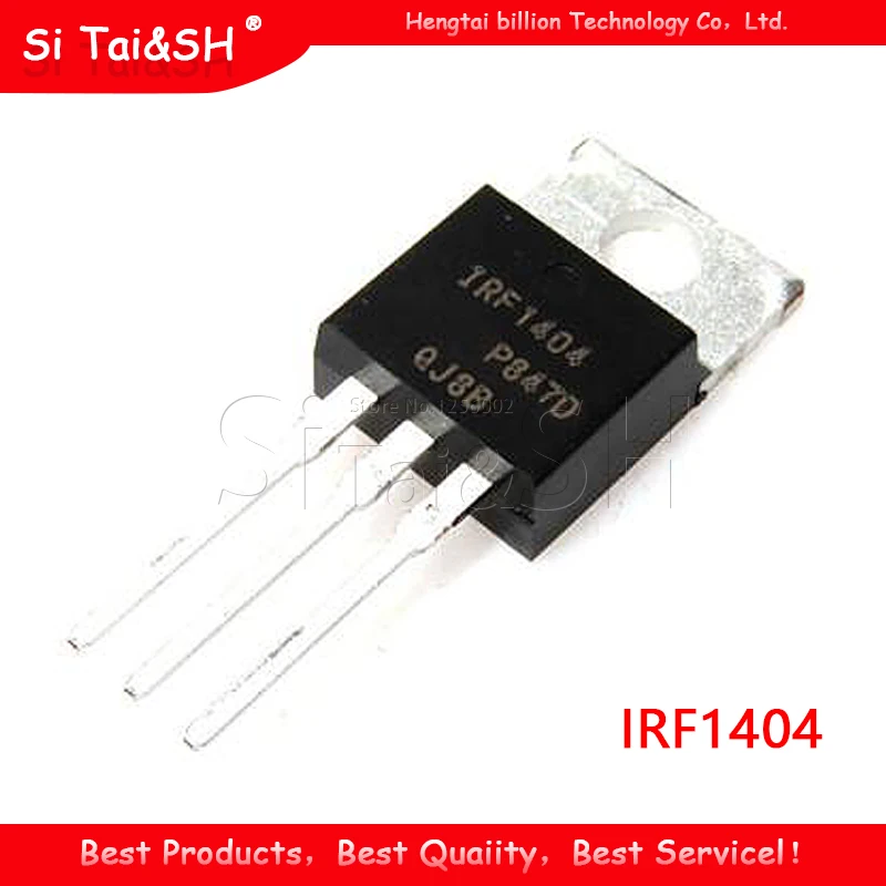 10pcs/lot IRF1404 channel field-effect tube 40V/162A/0.004 Ou tube  100% new original Data system
