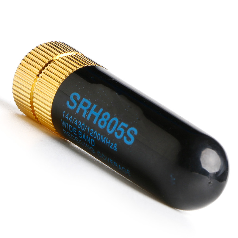 SRH805S Kim Cương Ăng Ten SMA F Nữ Kép Cho Bộ Đàm Baofeng GT 3 UV 5R Chiếc BF 888 Đàm Đài Phát Thanh QX2B SRH 805 Trên Không Tăng Cường Tín Hiệu