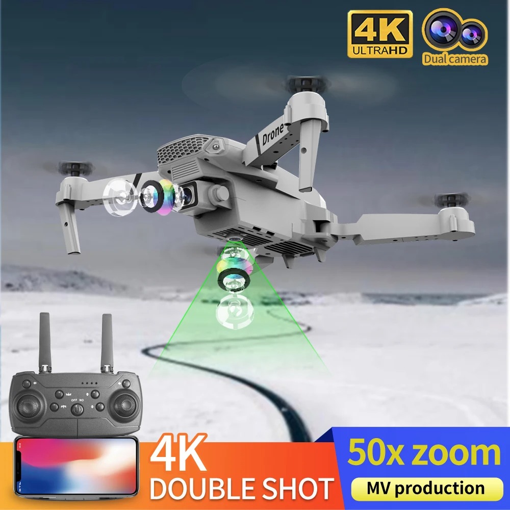 E88 Professionele groothoek RC Dron HD-cameramodus Opvouwbare helikopter Quadcopter Kid Gift Toys