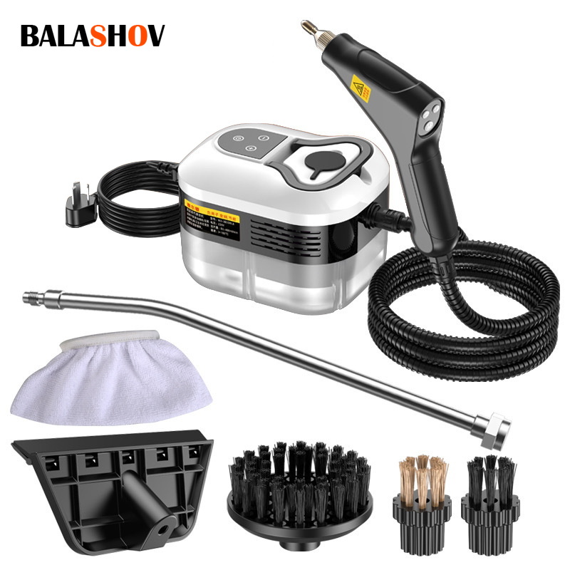 Limpiador de vapor, esterilización de alta temperatura, lavadora a presión para el hogar, coche, cocina, aire acondicionado, enchufe UE/EE. UU.