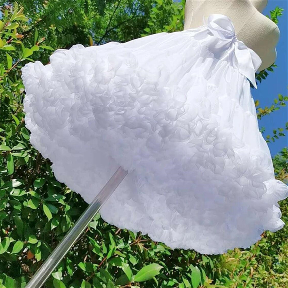 Neuankömmling Petticoats Hochzeit Braut Krinoline Dame Mädchen Unterrock für Party weiß schwarz Ballett Tanzrock Tutu Braut rock