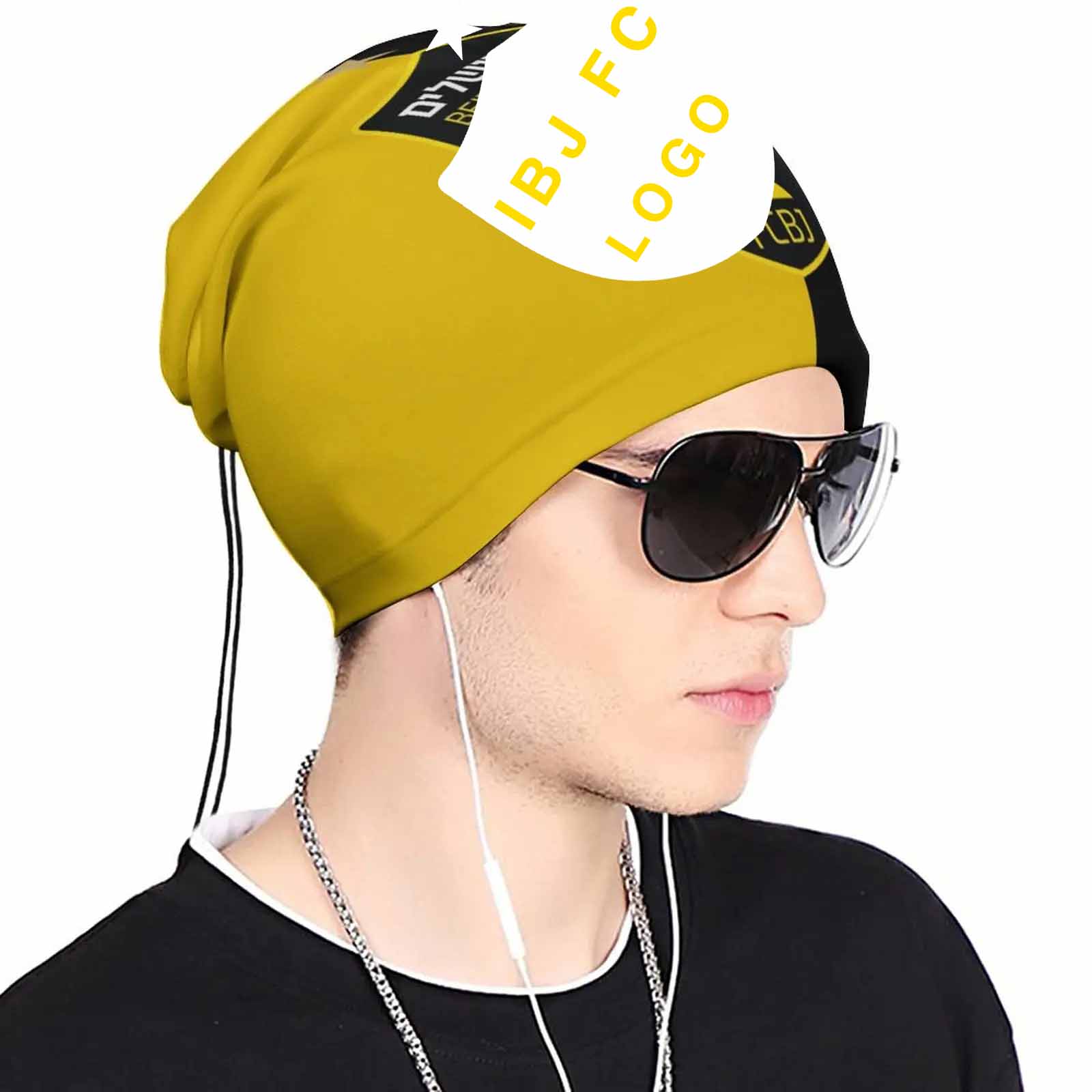 อิสราเอล Beitar เยรูซาเล็ม Face Mask Seamless Turban Headwear คออุ่นกลางแจ้งมัลติฟังก์ชั่น