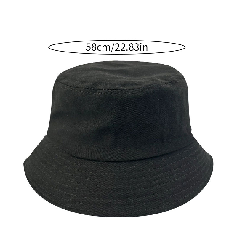 Stylish Unisex Bucket Hat Breathable Lightweight Sun Protective Sun Hat Durable Versatile Fashion Casual Bucket Hat