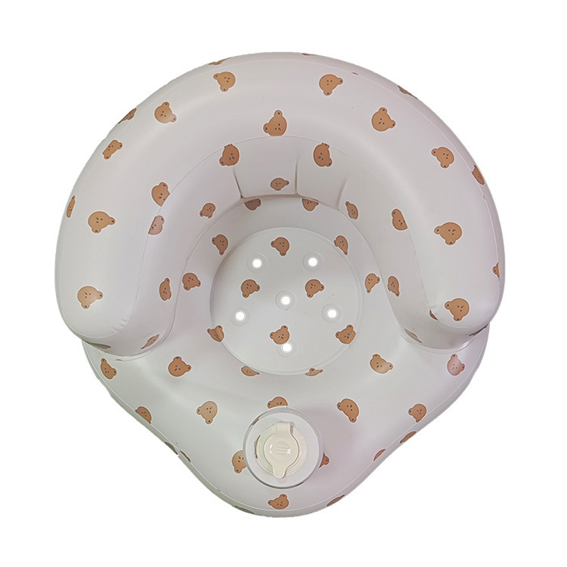 Inflatable Baby Sofa for Babies 3 Months & Up,Children Inflatable Sofa,Baby Seats for Infants, Blow Up with Built in Air Pump