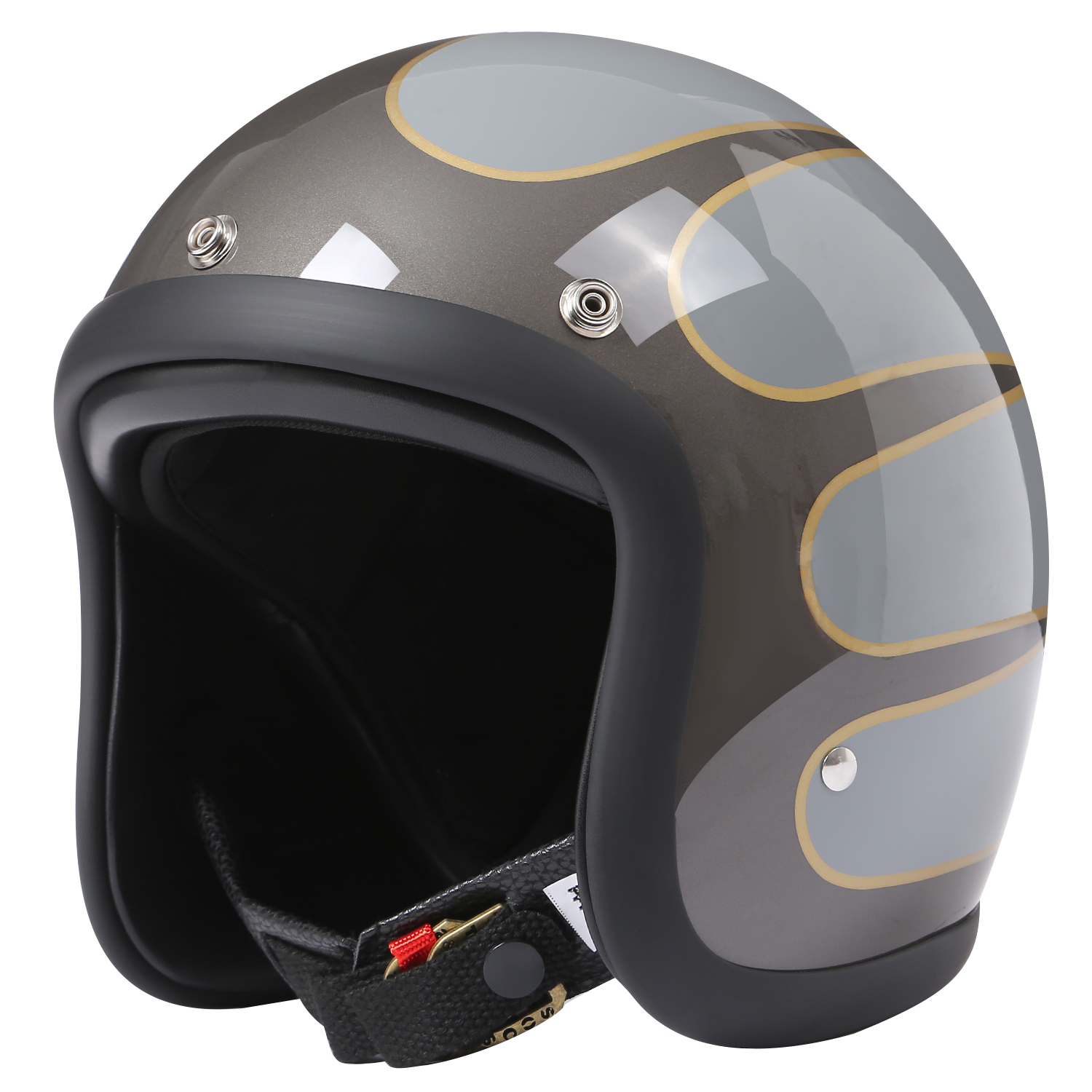 Стекловолоконный TT&COCASCOS Japan Technolog мотоциклетный шлем винтажный маленький корпус 3/4 реактивный скутер Casque Cascos DOT ECE одобрено