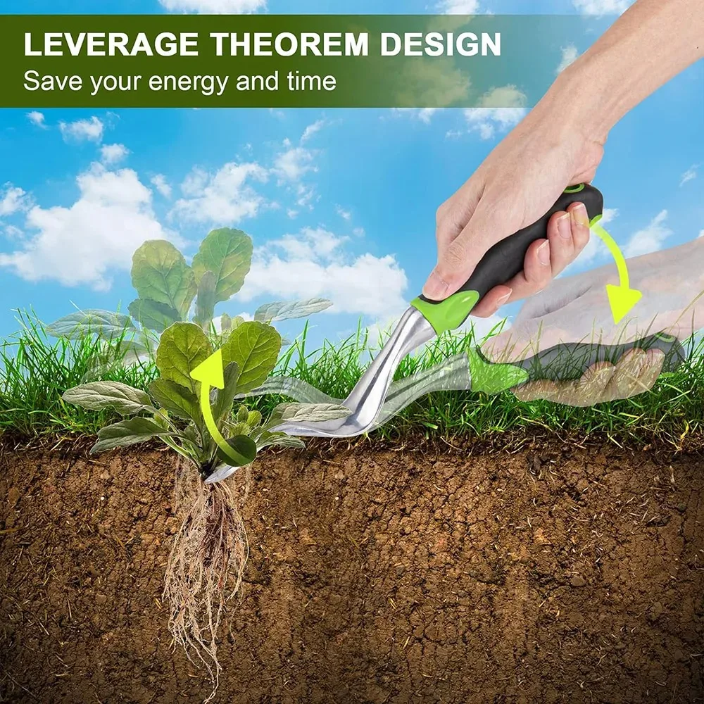 Hand-held weeding tool - A tool for weeding in gardens. Suitable for transplanting in farmland.