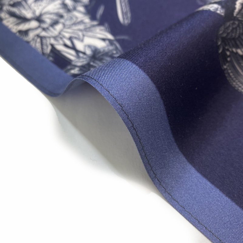 Hyde Park Silk Pocket Square Wedding Men's Blue Wine Red British Sle Wedding Suit Chest Scarf Square Silk Handkerchief