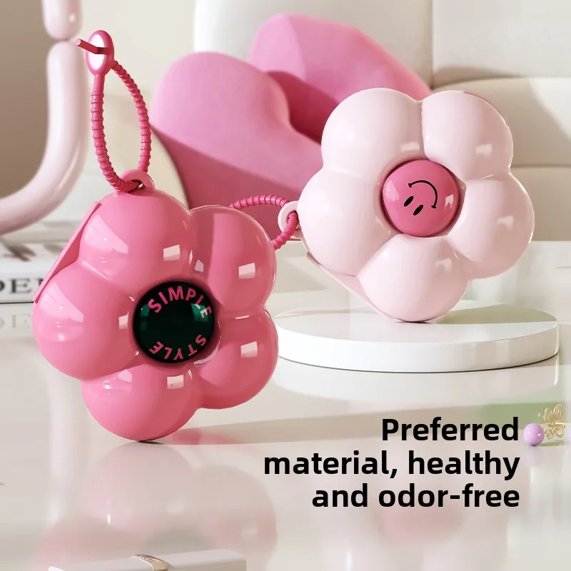 Dopamine Sieraden Opbergdoos Mini Draagbare Reizen Stud Oorbellen Ketting met Raster Creatieve Multifunctionele Opbergdoos