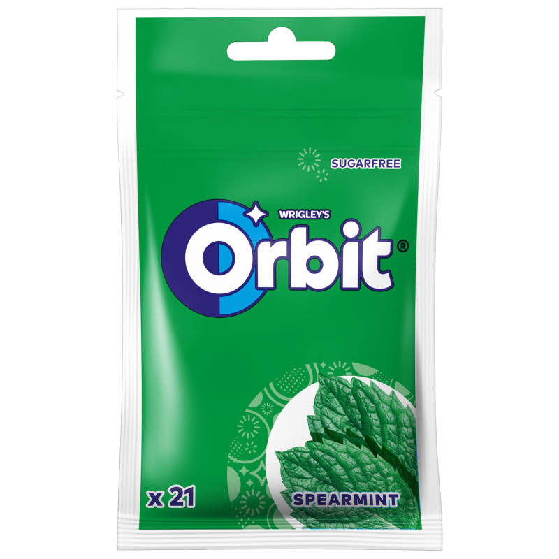 Orbit Spearmint Guma do żucia bez cukru 29 g