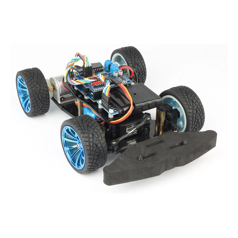 MG996R Servo Steering Ackerman Robot Car Chassis Encoder Motor Differential Car FOR Arduino Robot DIY Kit UNO Programmable Robot