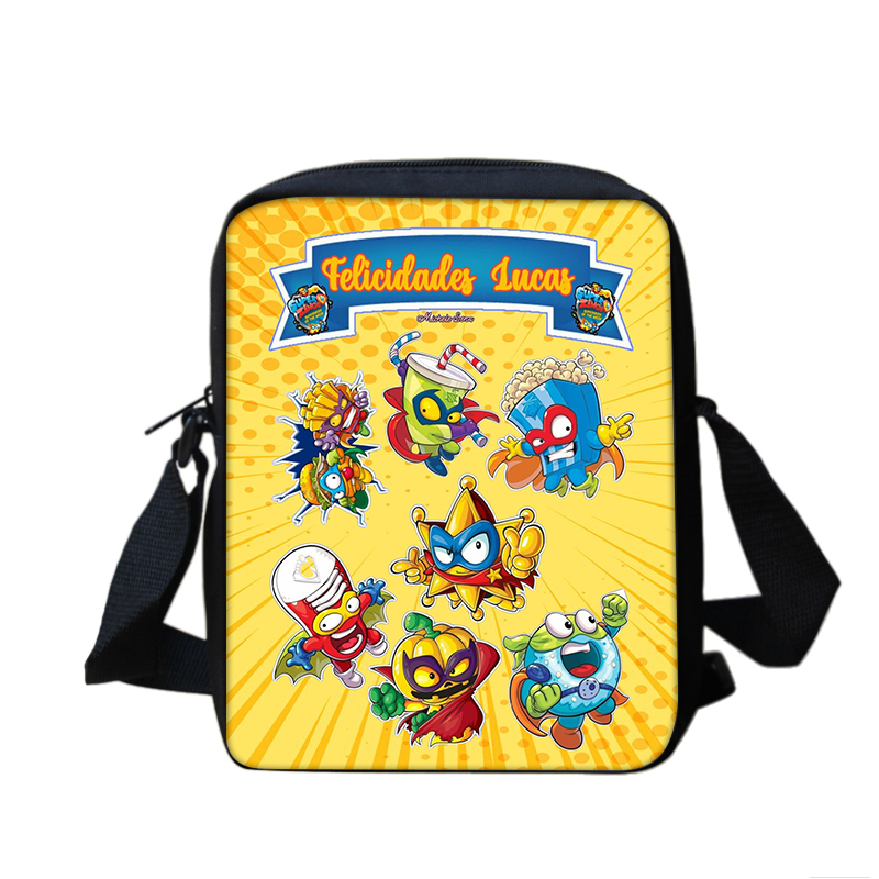 スーパー Zings 少年 & 少女漫画アニメプリントショルダーバッグキッズカジュアルトート電話バッグ男性 & 女性ショッピングバッグ最高の誕生日プレゼント