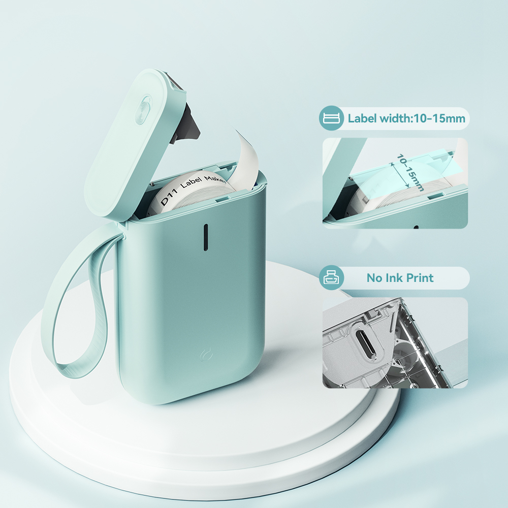 Niimbot D11 D110 D101 H1S Mini Thermodrucker Taschenetikettendrucker USB Bluetooth Label Stick Drucker Tintenlos DIY Name Preisschild
