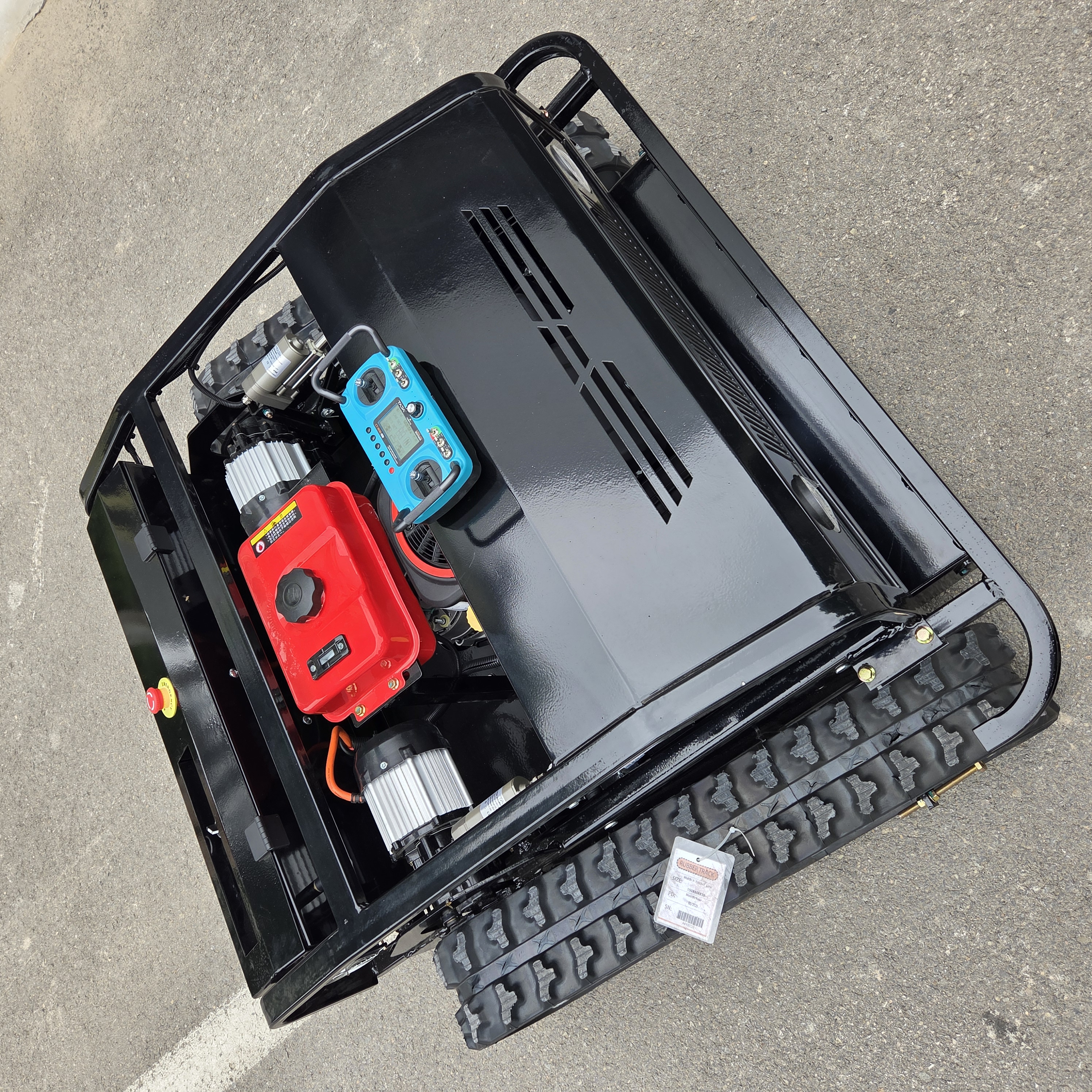 Zero-turn intelligente benzine bosmaaier met afstandsbediening Draagbare viertaktgrasmaaier Professionele definitie van efficiëntie