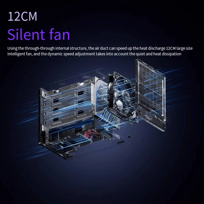 AOOSTAR-WTR PRO Mini PC e nas, Hospedeiro Intel N150, AMD 5825U, AMD5825U, Casa, Mini PC