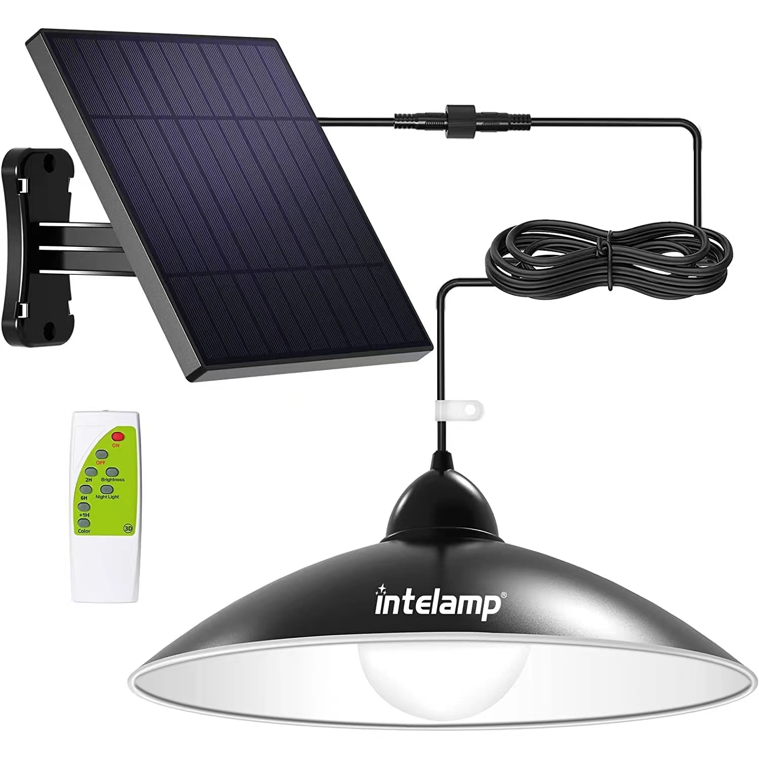 Solar-Pendelleuchten, superhell, IP65, wasserdicht, Kronleuchter, Dekoration, Solar-Außenlampen mit Fernbedienung