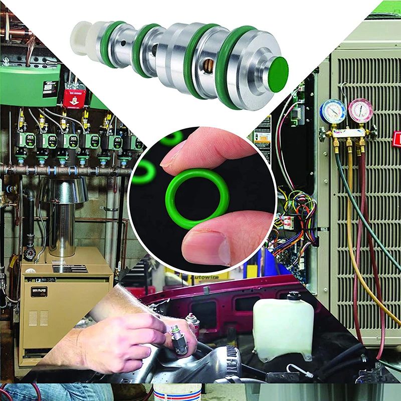 270 Stuks 18 Maten Rubber Airconditioning O-ringen Universele Auto Auto Reparatie Tools Koelmiddel Ring Sets Met Plastic doos Kit Set