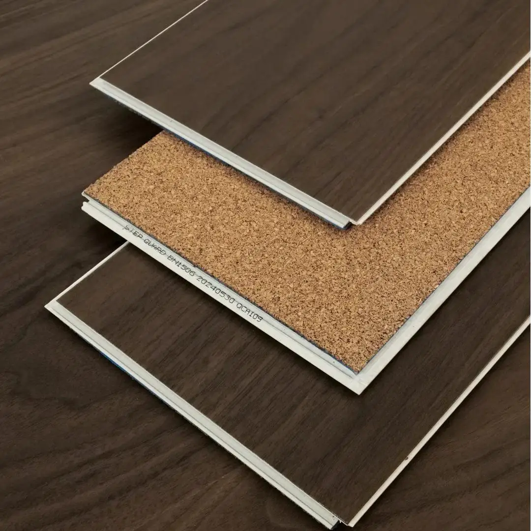 Piso SPC impermeable de alta calidad, suelo de vinilo comercial híbrido con clic, resistente a huellas, resistente al desgaste para Baño