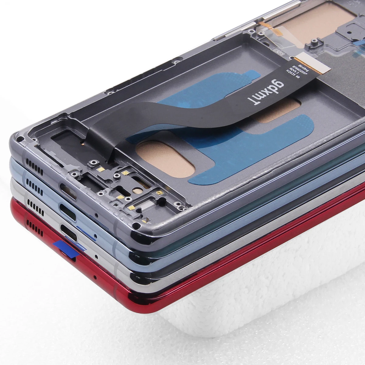 S20 プラスサムスンテスト済み S20 + G985 G985F G985F/DS lcd ディスプレイタッチスクリーンデジタイザアセンブリの交換