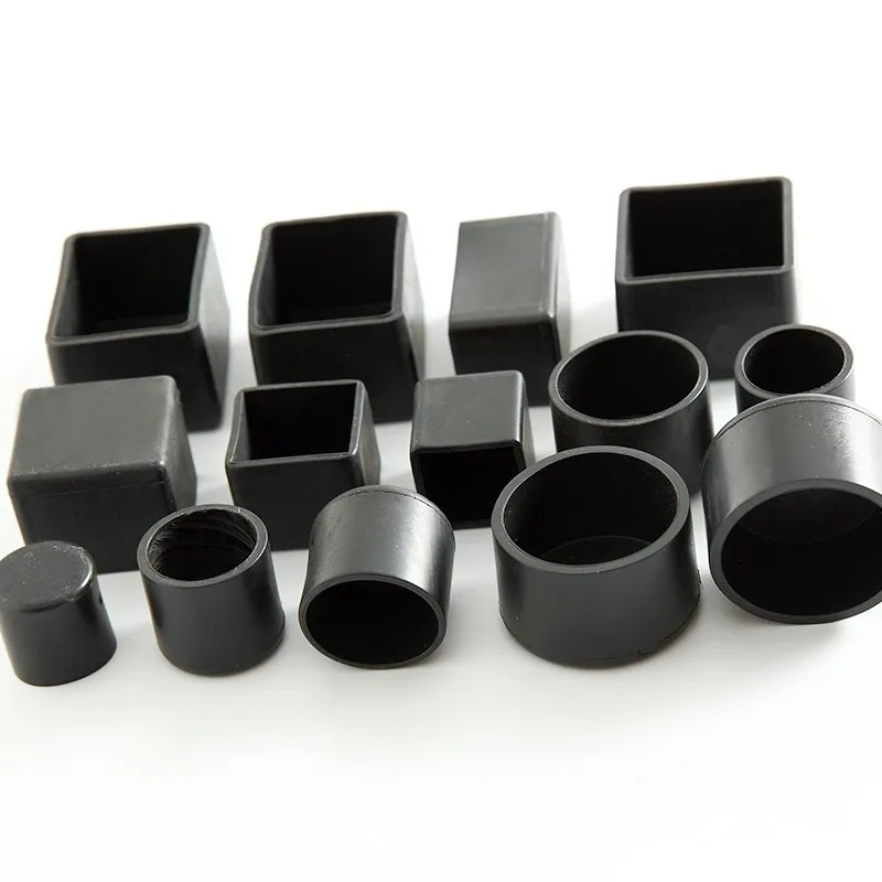 4 Cái/lốc Ốp Nhựa PVC Bàn Ghế Phân Chân Bao Chịu Mài Mòn Chân Tầng Bảo Vệ Mũ Cao Su Mềm Đa Năng Đồ Nội Thất một Phần