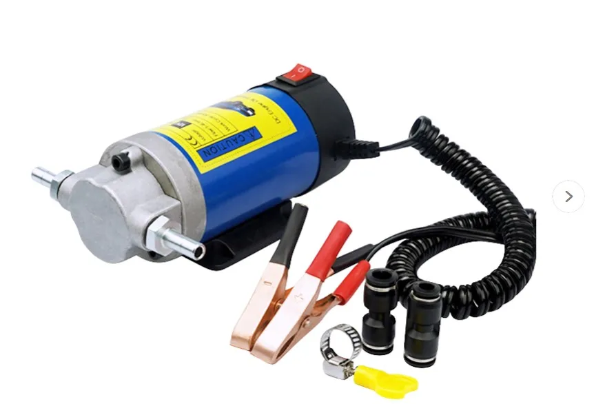Tragbare 12V/24V Öltransferpumpe 1-4L/min Extractor Flüssigkeit Saug Elektrische Änderung Kraftstoffpumpe Siphon Werkzeug für Auto Motorboote