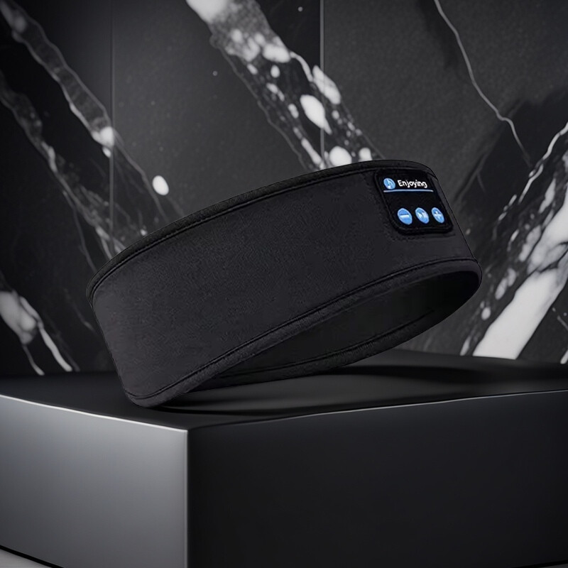 Draadloze Bluetooth Slapen Hoofdband Fone Oortelefoon Sport Zweetband Slaapband Headset Muziek Zacht Elastisch Oogmasker Hoofdtelefoon