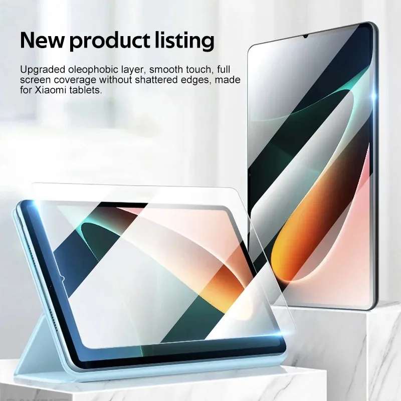 TBTIC 9H Vidro Temperado para Xiaomi Pad 5 5Pro Protetor de Tela Mi Pad 6 6Pro Película Protetora