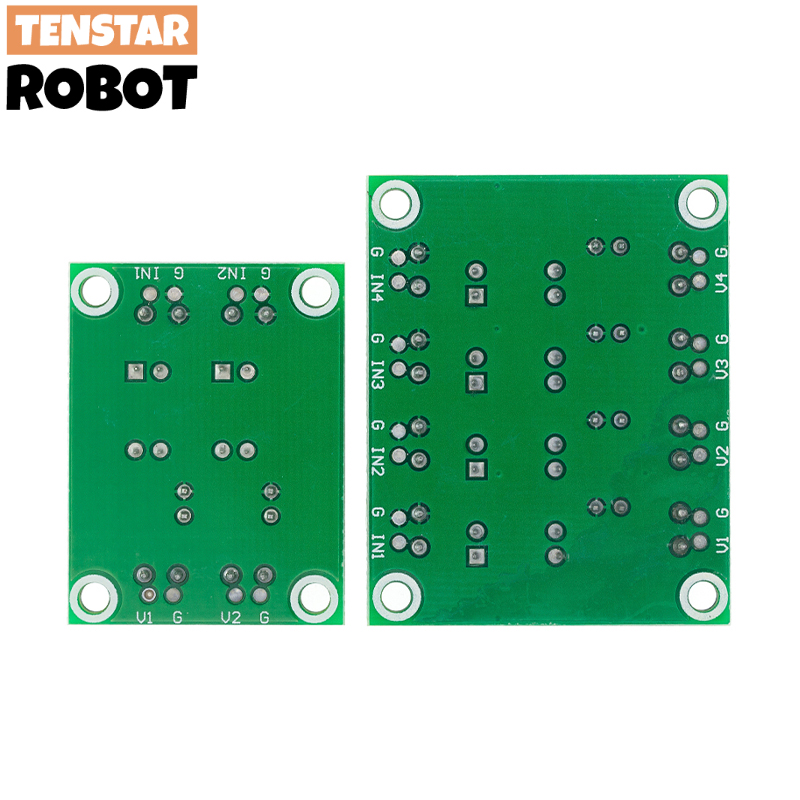 PC817 Modulo adattatore convertitore di tensione scheda di isolamento accoppiatore ottico a 2/4/8 canali Modulo isolato fotoelettrico driver 3.6-30V