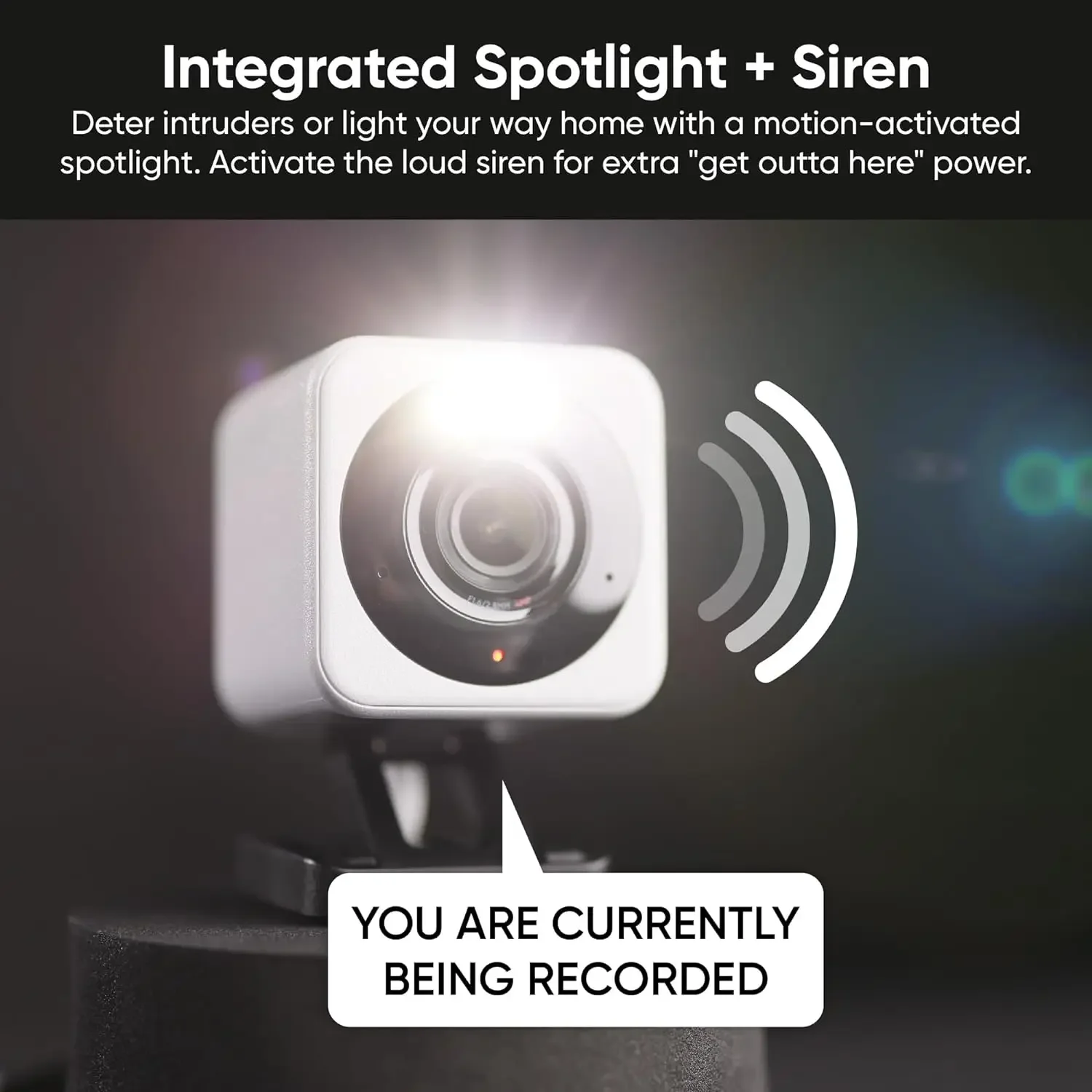 Telecamera Wyze V4 2K HD Wi-Fi per interni/esterni