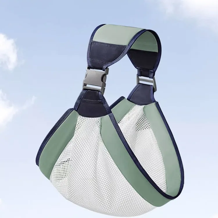 Nieuwe ergonomische draagzak vooraan met heupzitje Lichtgewicht draagdoek voor pasgeboren tot peuter 0-24M, rugzakken voor alle seizoenen