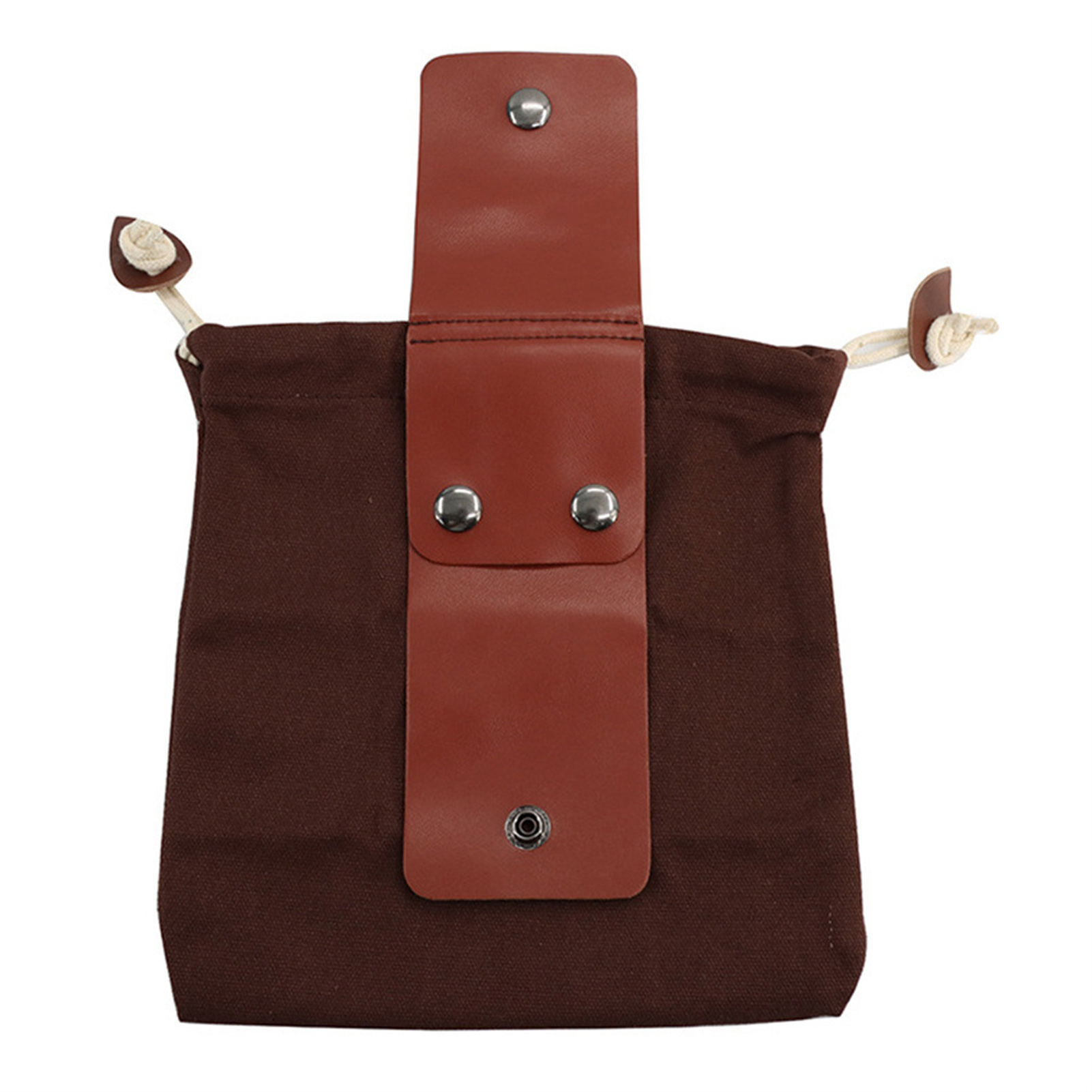 Foraging Pouch For Hiking Outdoor Storage Bag With Drawstring Buckle For Garden
