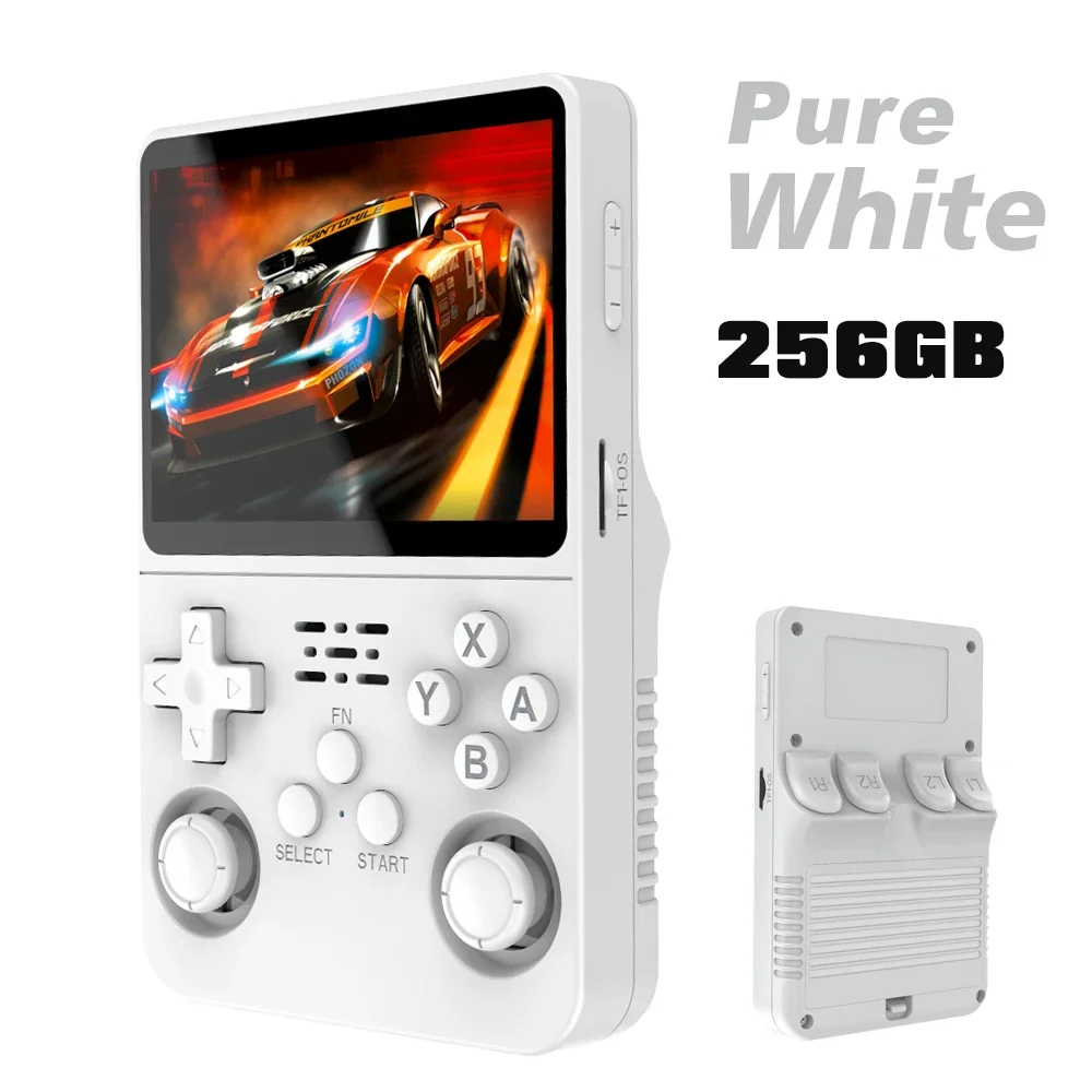 Original R36S tragbarer Handheld-Gamecontroller mit 3,5-Zoll-HD-Bildschirm, wiederaufladbarem Akku – perfektes Weihnachtsgeschenk für Gamer