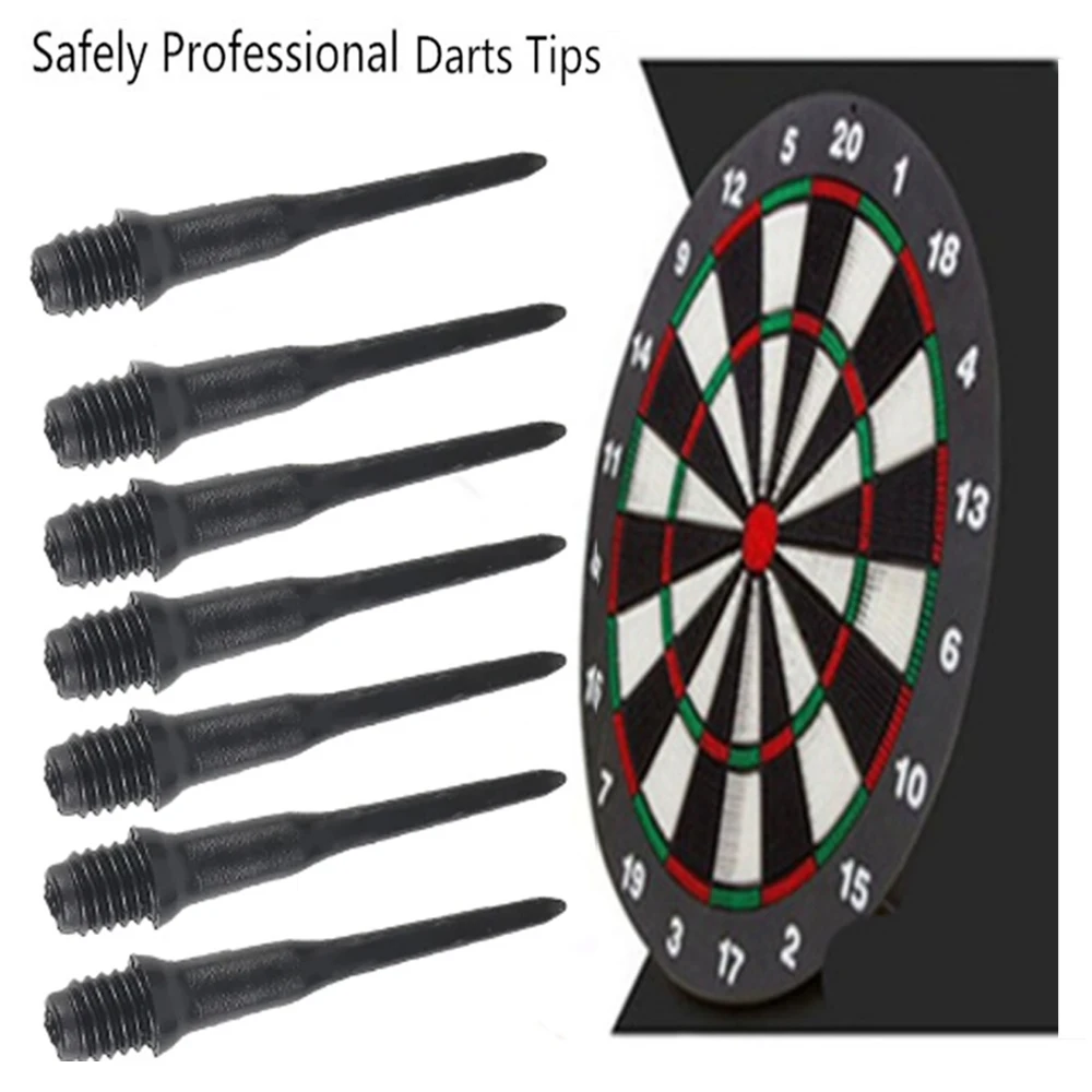 100PCS High Precision Electronic Dart Plastic Professional Dart Durable Soft Tip Points Needle Replacement Set Darts Accessories