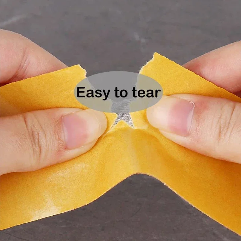1Roll 5M Double Sided Tape High Viscosity Grid Fiber Transparent Double Sided Tape Sticky Adhesive Fiber Mesh Tape