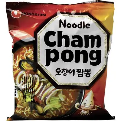 Instant Cham Pong Ramyun Meeres früchte suppe 124g - Nongshim