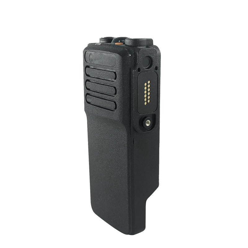 モトローラdp4400e xpr7350e dg50e xir p8600i gps328dラジオ用スピーカー付き交換用フロントケース