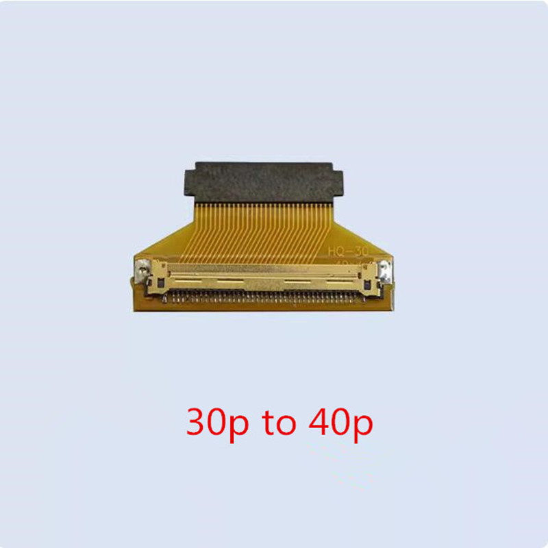 LED スクリーン EDP 30Pin から 40Pin/40Pin から 30Pin コンバータケーブル 2 レーンコードアダプタコネクタラップトップコンピュータ用