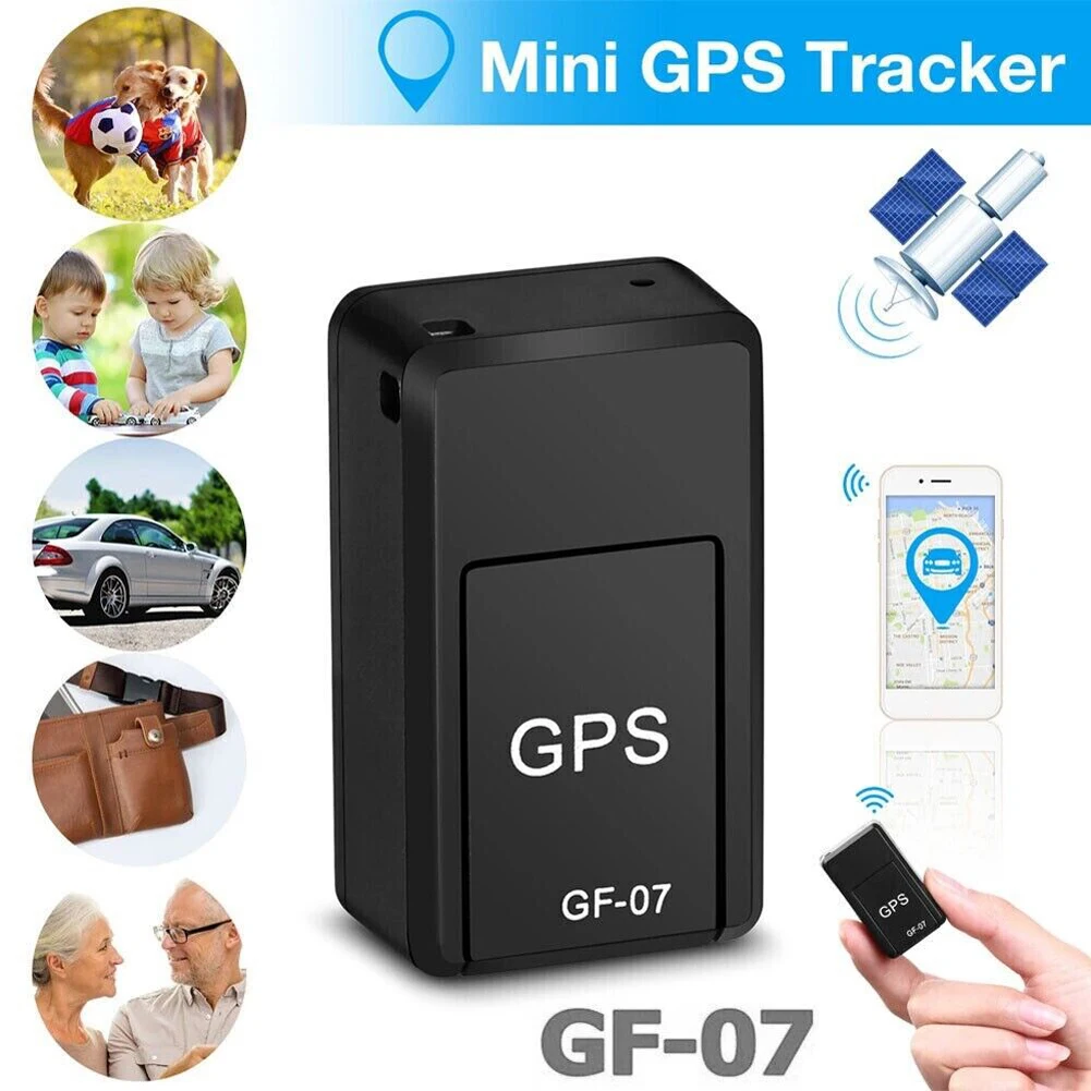 GPS Tracker Mini Car Tracker Real Time Tracking Device Strong Magnetic Mount Anti Theft SIM Message Positioner Anti-lost Locator