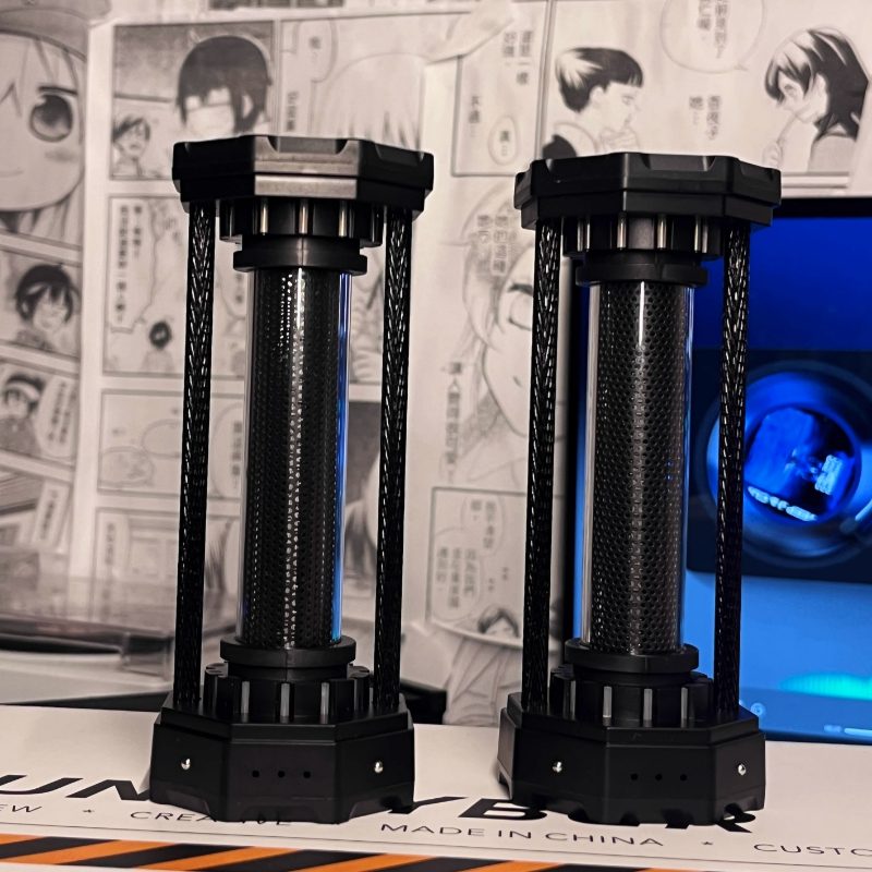 Luz nocturna de ambiente de tubo electrónico de luz de ritmo de recogida Retro LED