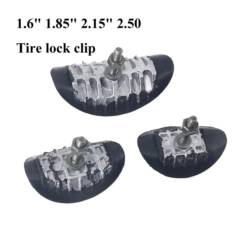 Bloqueio de aro de motocicleta, tubo de pneu, parafuso seguro 1.6 "1.85" 2.15 "2.50" motocross dirt pit bike atv scooter crf exc klx trava de pneu