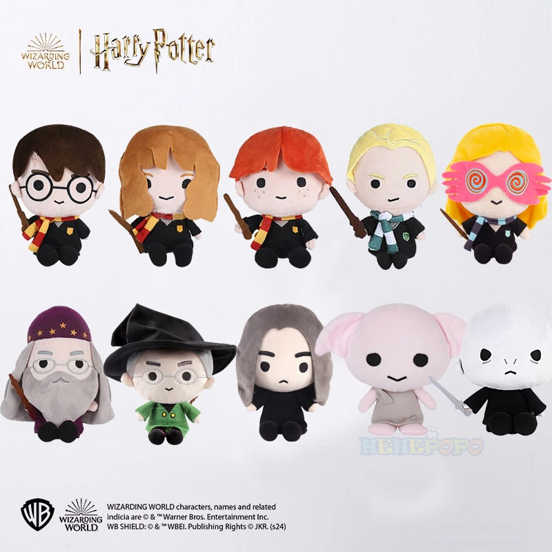 20/25CM New Harry Potter Hermione Ron Weasley Movie Figures Plush Toy Cute Soft Stuffed Peluche Plush Dolls Toys For Kids Gift