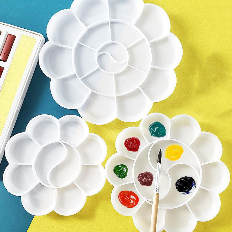 18-tone Color Palette Plum Blossom Color Palette Large Thickened Chinese Painting Acrylic Watercolor Palette