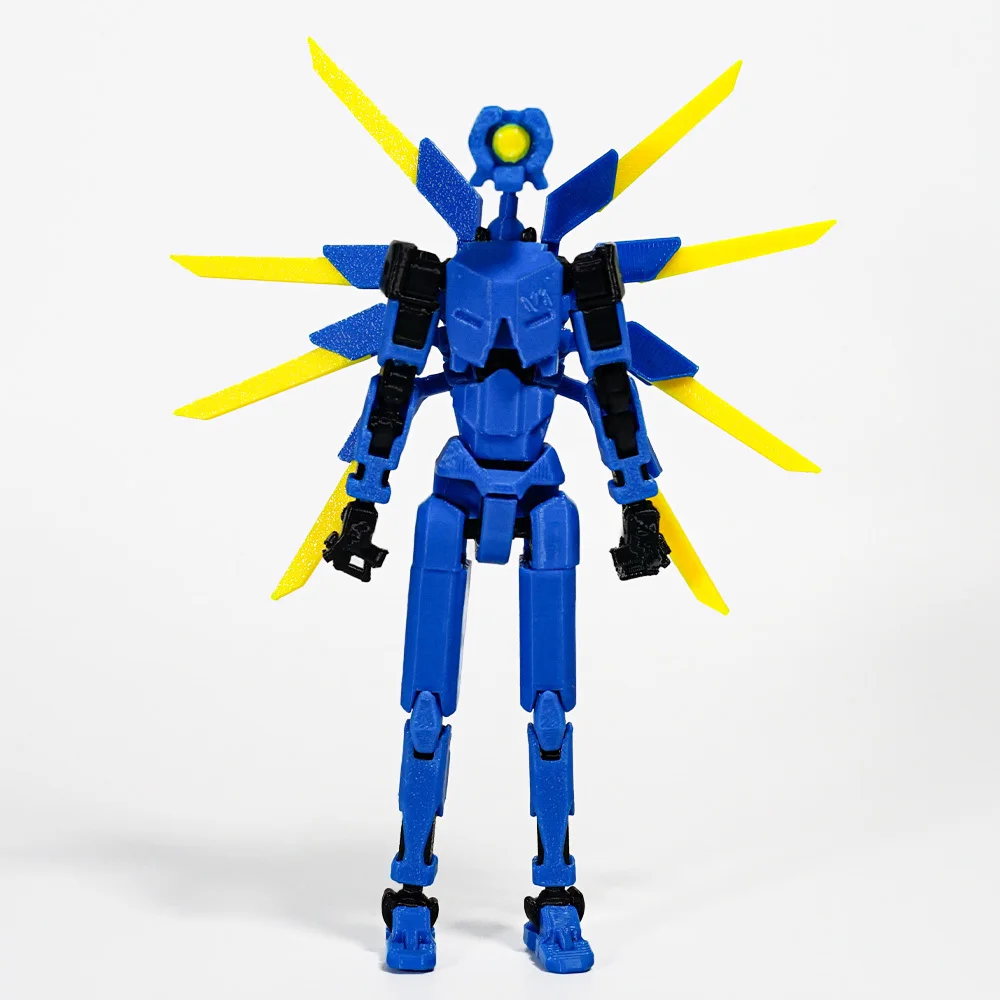 3D Printed Mannequin Dummy 13 Ultrakill V1 Series Toys Action Figures Multi-Jointed Movable Shapeshift Robot Children Gifts