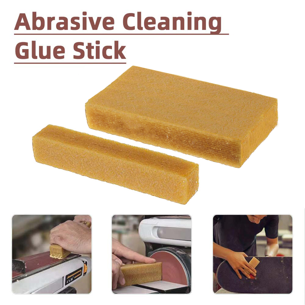 1 PC ขัดทําความสะอาดกาว Stick Sanding Belt Band Drum CLEANER 25x25x153 มม.กระดาษทรายทําความสะอาดยางลบสําหรับเข็มขัด Disc Sander